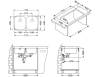 Мойка кухонная Alveus Duo 30 1036849 Sat-90 с сифоном, 75.2x44 фото 3