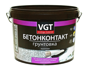 VGT БЕТОНКОНТАКТ ВД-АК-0301 грунт контактный под штукатурку с мраморной крошкой (1,5кг)