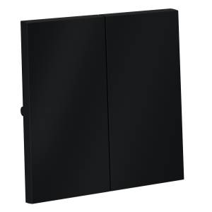 Клавиши для 2-клавишного выключателя Voltum S70 VLS000307 графит