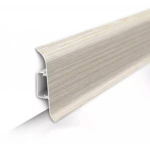 Плинтус Ideal Классик 70 252 Ясень Белый 2200x70x22