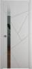 Межкомнатная дверь Albero Эмаль Геометрия-6 полотно Серый, стекло зеркало грей 800x2000