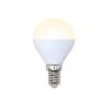Лампа светодиодная Volpe LED-G45-9W/WW/E14/FR/NR