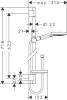 Душевой комплект Hansgrohe Raindance Select E 300 (3 jet) 26468000 + 26630000 + 27506000 + 15760000 + 15764000 фото 13