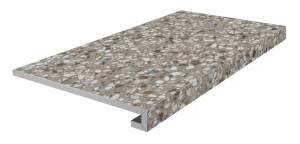 Ступень Kerama Marazzi Бричиола KM6060G0011RGCF фронтальная клееная серый матовый обрезной 33x60