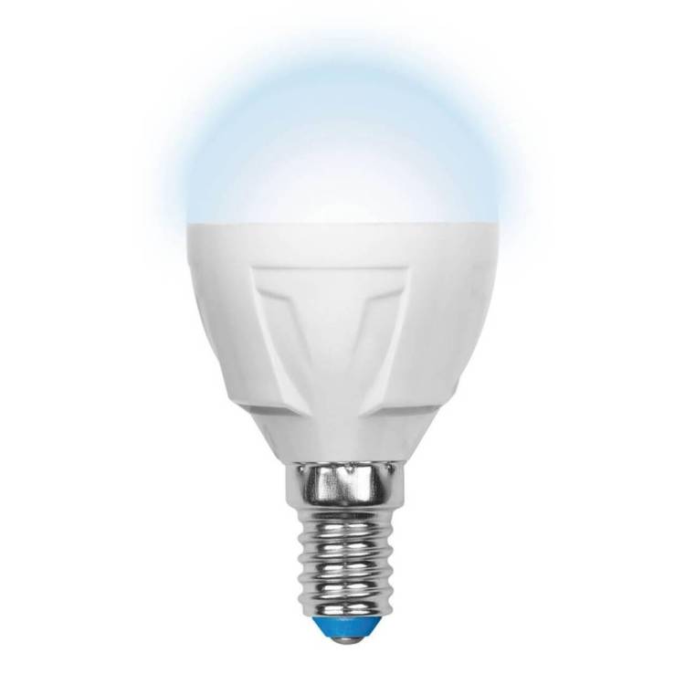 Лампа светодиодная Uniel LED-G45 7W/NW/E14/FR PLP01WH