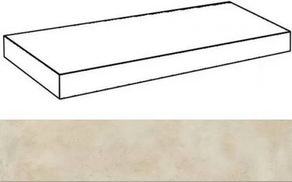 Ступень Italon Миллениум 620070001292 Dust угловая левая 33x80