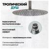 Душевая система Grocenberg GB5099BG-4 без излива, графит фото 11