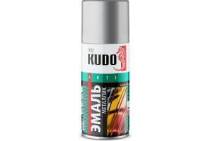 Эмаль универсальная KUDO KU-1026.1 SILVER FINISH, серый (0.21 л)