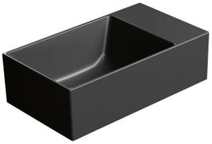 Раковина GSI Kube X 9484026 черный матовый, 40x23