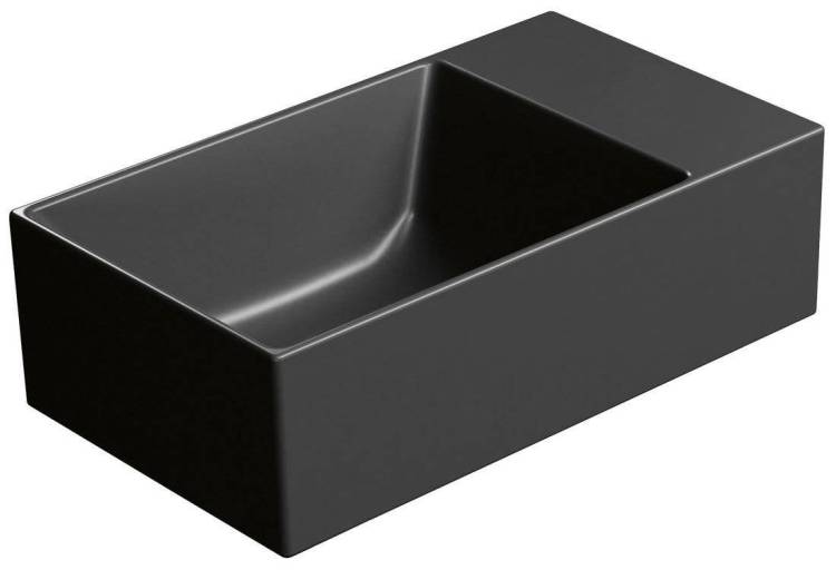 Раковина GSI Kube X 9484026 черный матовый, 40x23