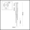 Подвесной светильник Odeon Light Monella 6639/33L фото 3