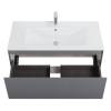 Тумба с раковиной Art&Max Latina Серый матовый, 43.5x100.5 фото 5