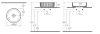 Раковина Isvea Infinity Ion 10NF66036SV-2H коричневый матовый, 36 см фото 2