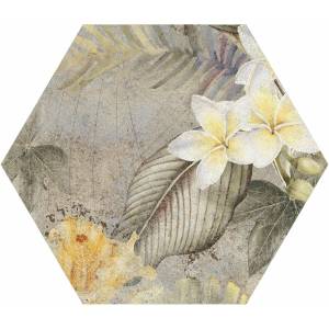 Керамогранит ITT Ceramic Hibiscus Hexa Oxide Matt 23.2x26.7