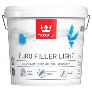 Шпаклевка финишная Tikkurila Euro Filler Light 2.7 л