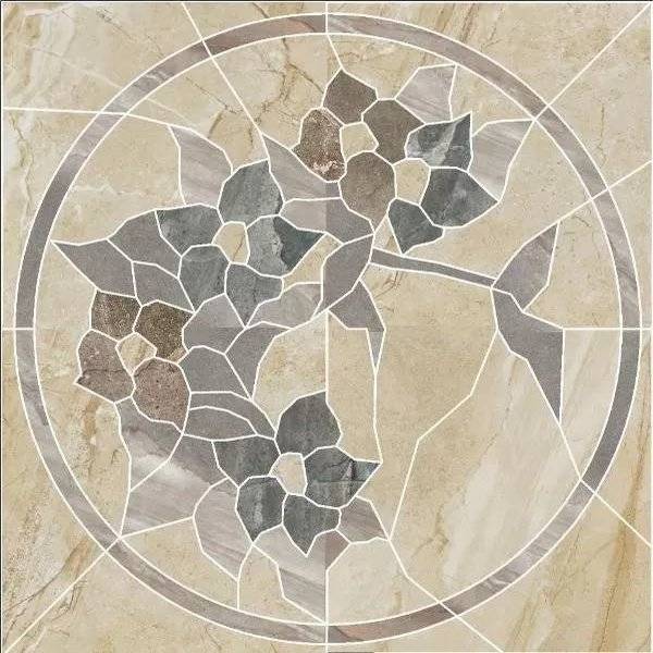 Панно Kerranova Genesis K-101/LR/d02-cut Beige Lr 120x120