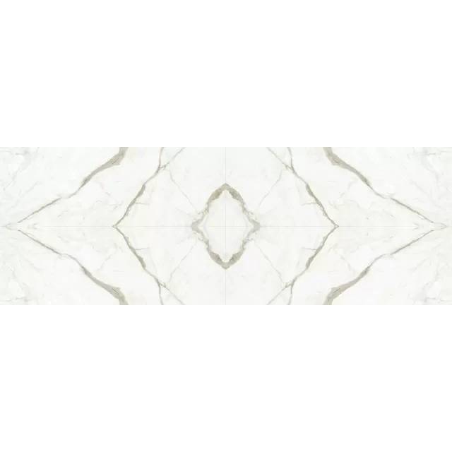 Керамогранит Laminam I Naturali Marmi LAMF0M0041_IT Calacatta Oro Venato B Bookmatch 5.6 mm 100x300
