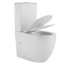 Унитаз-компакт Art&Max Parma AM6089CPRVTSC безободковый, с сиденьем микролифт фото 5