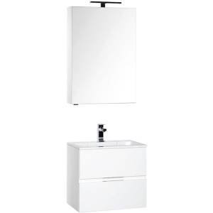 Мебель для ванной Aquanet Алвита 60 184619 белый, 1381x600x450