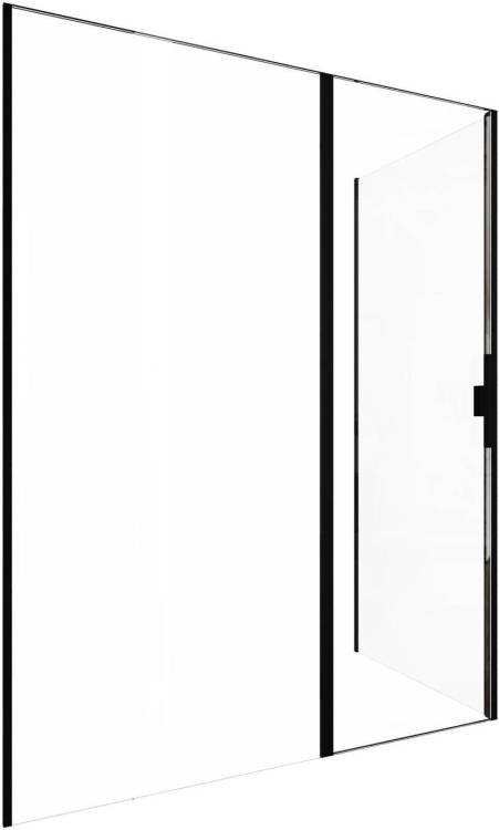 Душевой уголок Allen Brau Priority 3.31039.BBA + 3.31045.BBA профиль черный брашированный, 1600x900