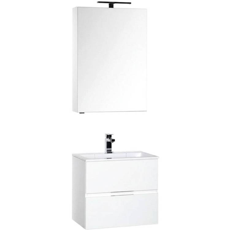 Мебель для ванной Aquanet Алвита 60 184619 белый, 1381x600x450