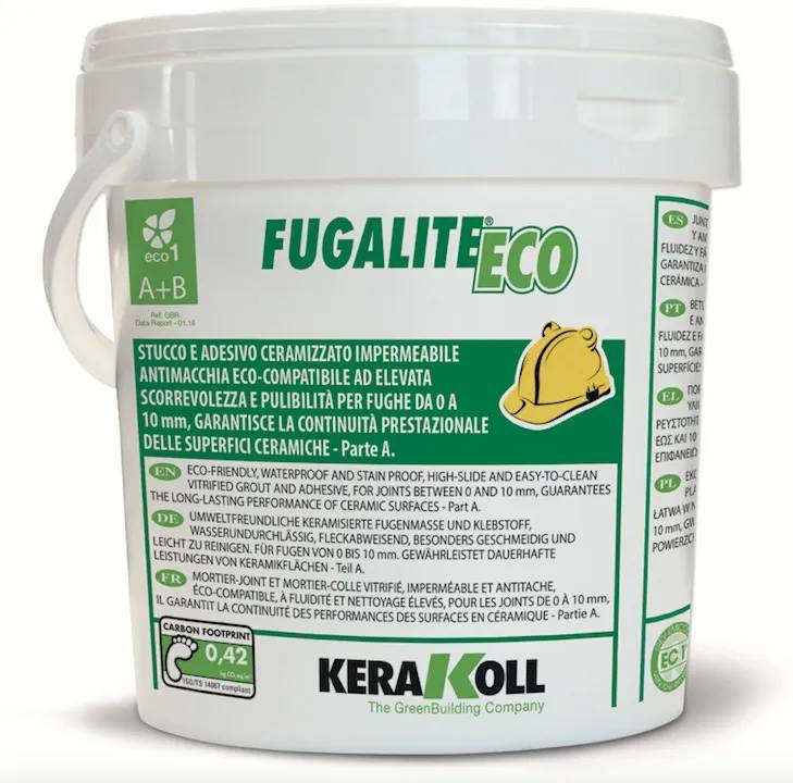 Затирка Kerakoll Fugalite Eco 01 White Банка (A+B) 3 кг