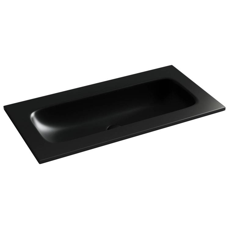 Раковина Ceramica Nova Grace CN7019MBwx 90 см, черная матовая