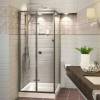 Душевой уголок Cerutti Spa ZQD91T 90x90, профиль хром