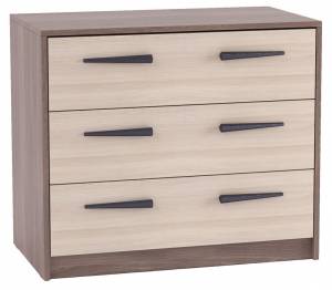 Комод Атмосфера Оптима 00-00013654 Шимо темный/Шимо светлый