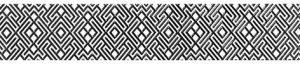 Бордюр Шахтинская плитка Камелия 10212001781 черн 01 7.5x40