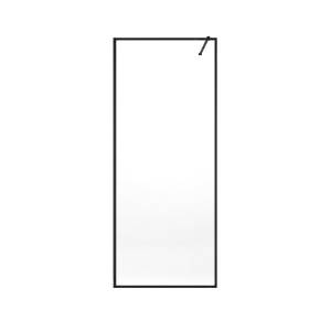 Душевая перегородка Veconi Korato KR81B-110-01-C4 профиль черный матовый, стекло прозрачное, 110x200