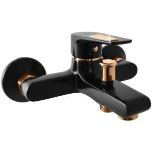 Смеситель для ванны Rav Slezak Colorado CO354.5CMATZ черный матовый, золото