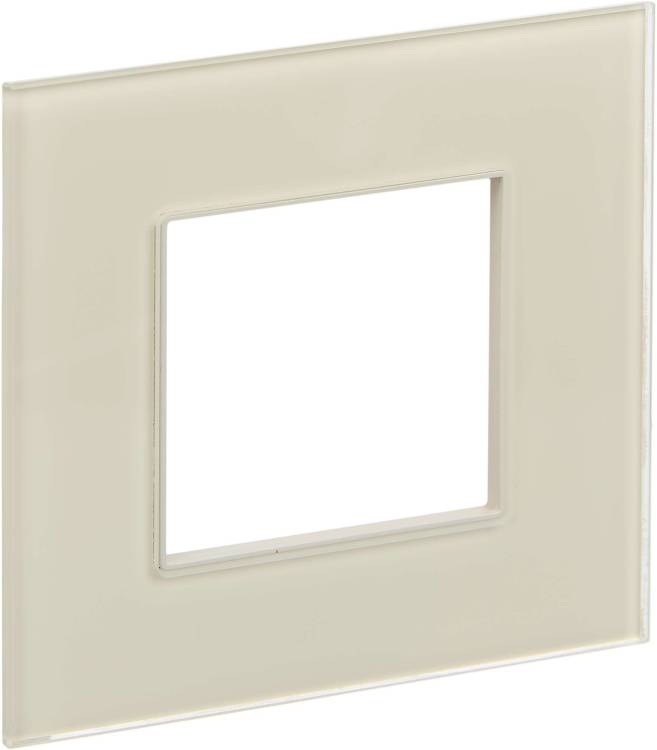 Рамка 1-постовая IEK Skandy SK-M12-G-K10 бежевый