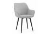 Стул на металлокаркасе Notta Флюид 642947 светло-серый (zd 960) / черный