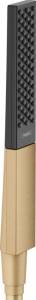Душевая лейка Hansgrohe Rainfinity 100 26867140 EcoSmart, шлифованная бронза