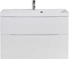 Тумба для комплекта BelBagno Marino H90 bianco lucido