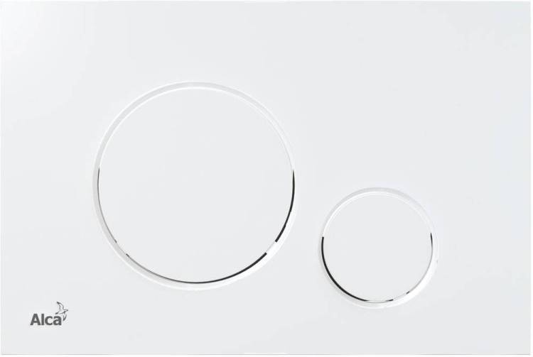 Кнопка смыва AlcaPlast THIN M670 белый
