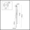 Настенный светильник Odeon Light Monella 6640/16WL фото 2