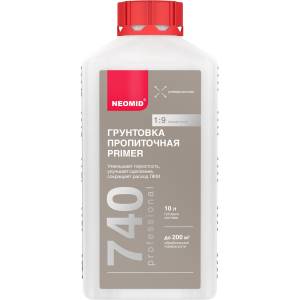 Грунтовка пропиточная Neomid Primer 740 концентрат 1:9 1 л