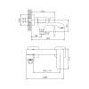 Смеситель для ванны с душем Belz B60507 хром фото 2