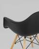 Кресло Stool Group Eames W DC-20070801 BLACK черное фото 6