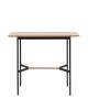 Стол барный Stool Group Knobb T-003H natural DUAL светлое дерево 120x60x104 фото 3