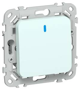 Выключатель 1-клавишный IEK Flite FI-V10-1-10-1-K94 холодный лед