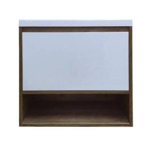 Тумба с раковиной Эстет Monaco Wood ФР-00010679 подвесной, 1 ящик, 62x71