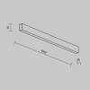 Потолочный линейный светодиодный светильник Technical LL311044 фото 2