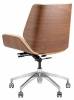 Кресло компьютерное Stool Group TopChairs Crown SN A312-A 8383-1 walnut back бежевый фото 4