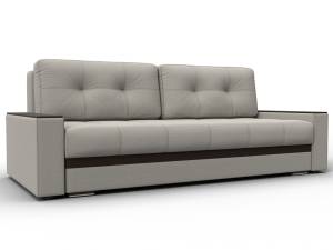 Диван прямой с декором Лига Диванов Лига-096 132567 Бежевый;Коричневый