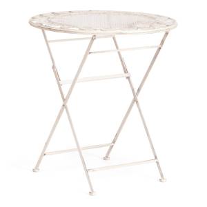 Стол Tetchair Secret De Maison Patio (PL08-11139) 24828 белый, стальной сплав 70x70x75