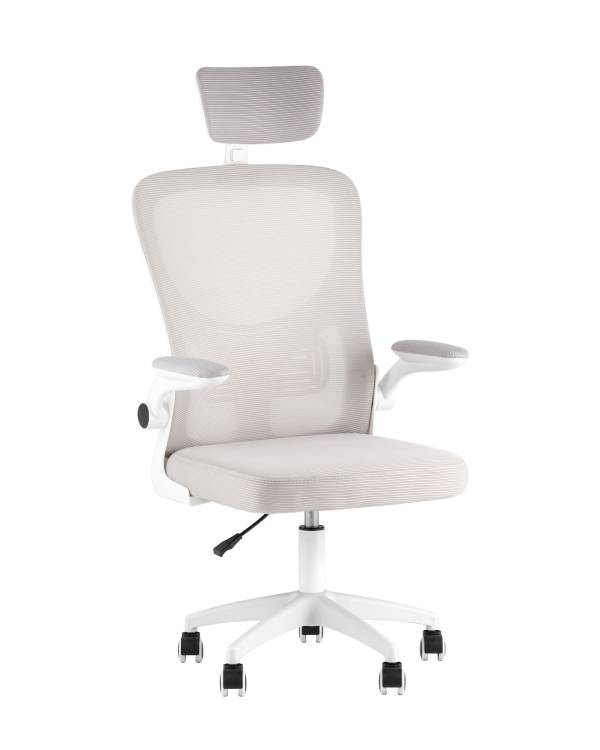 Кресло офисное Stool Group Topchairs OUE-2504-HR w.pl grey mesh Серый