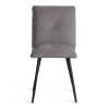 Стул Tetchair Sweet LT 24816 серый, черный, велюр фото 5